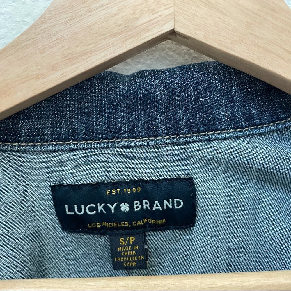NWT Lucky Brand Tomboy Trucker Denim Jacket - Picture 8 of 11